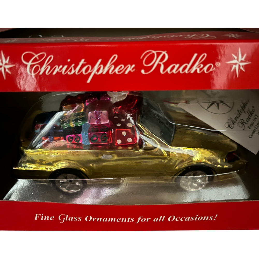 christopher radko retired 3010463 ford svt cobra convertible